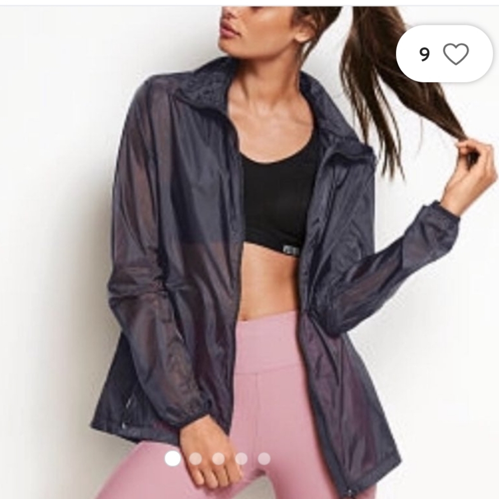 NWT Victoria's Secret Sport Zip Hoodie Windbreaker